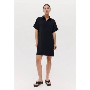 NWT HARRIS TAPPER Womens Size 6 Black Mini Polo Dress